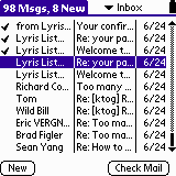 Mail screenshot